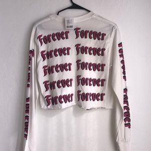 Urban Outfitters White Street Crop 🤑